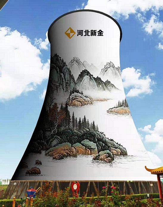 广州冷却塔彩绘美化是如何施工[技术资讯]