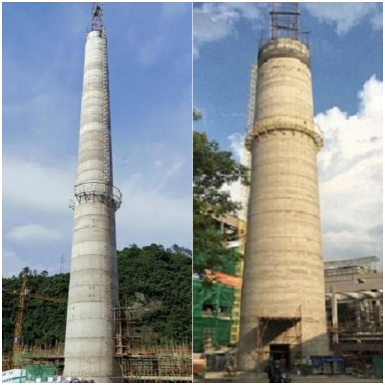 福州烟囱建筑公司砖烟囱新建 水泥烟囱新建