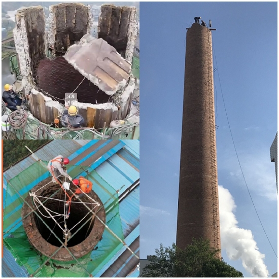 上海烟囱拆除公司介绍施工流程及安全防护措施