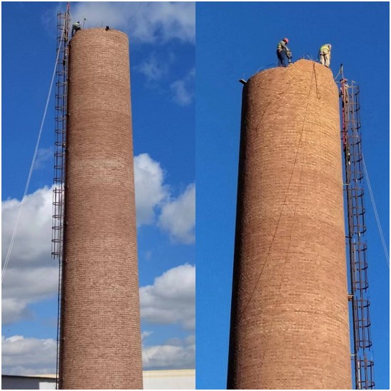 鄂尔多斯烟囱拆除公司为助力环保建设,净化蓝天白云