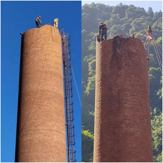 郑州烟囱人工拆除：安全可靠与环保绿色的完美结合