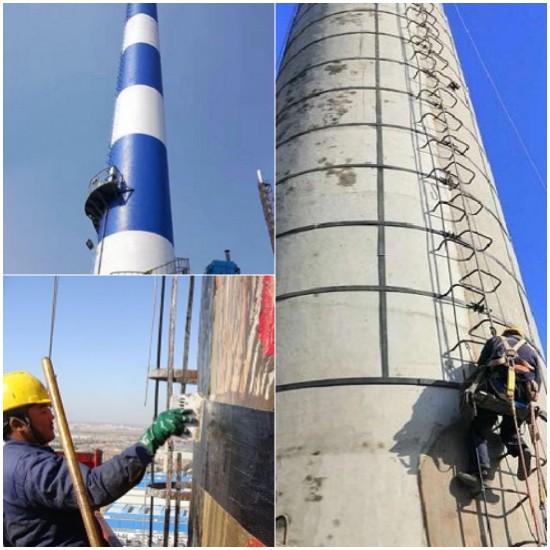 广州烟囱加固公司:烟囱避雷设施加固技术