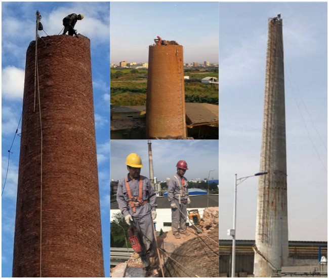 郑州烟囱拆除公司:提供安全,高效,可靠的拆除服务